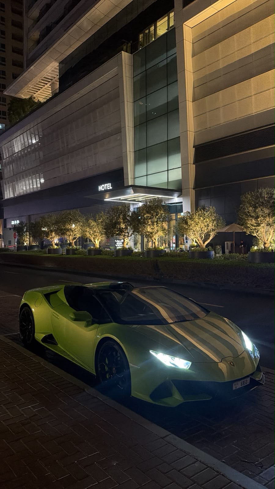 Lamborghini Huracan Evo Spyder Vert Pomme