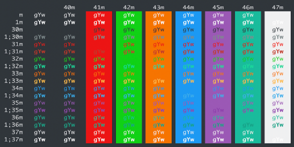 iterm2 color schemes