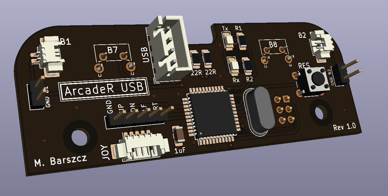 Arcader usb, from the project README