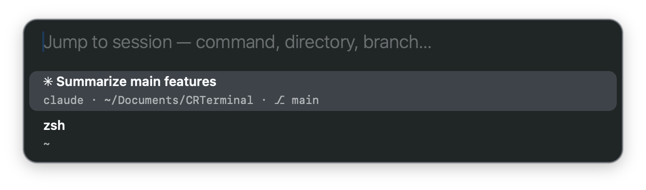 CRTerminal screenshot 2