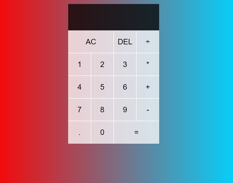 Screenshot of Calculator