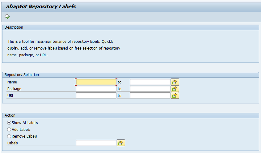 Repo Labels