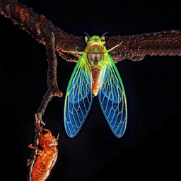 cicada molt