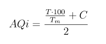 air quality formula