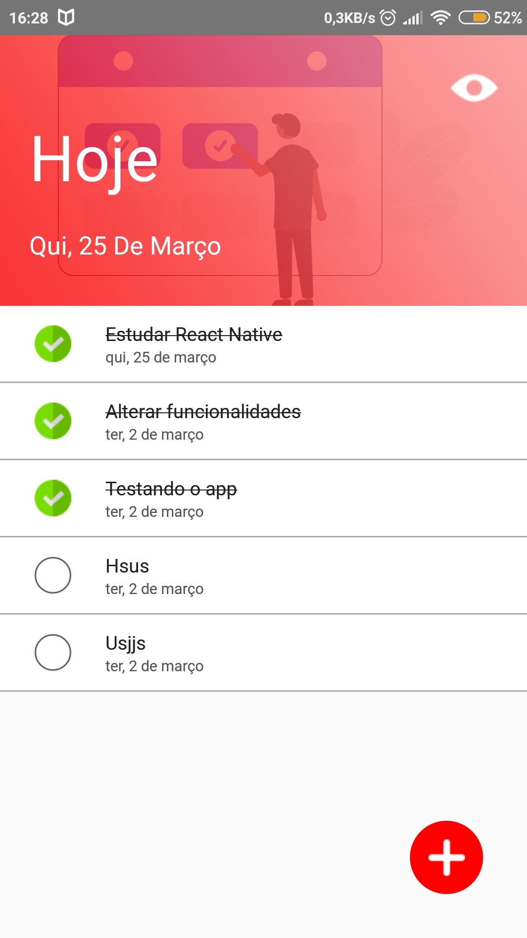 GitHub - mchjohn/tasklist: Aplicativo de lista de tarefas, feito com ...