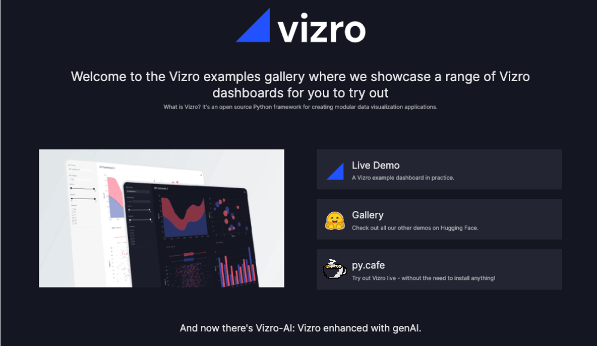 GitHub - mckinsey/vizro: Vizro is a low-code toolkit for building high ...