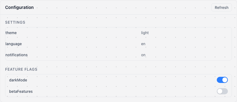 Resource Watcher widget