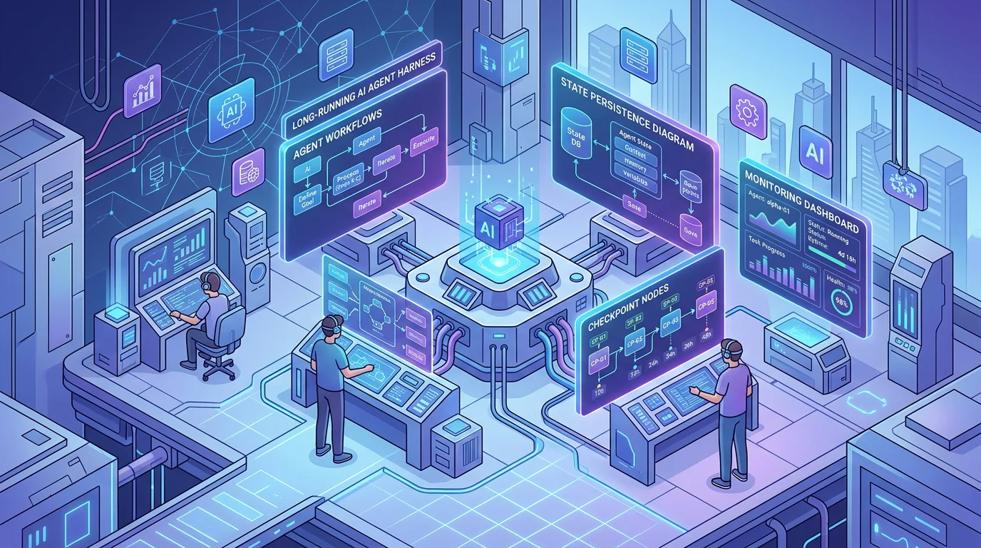 Long-running AI harness
