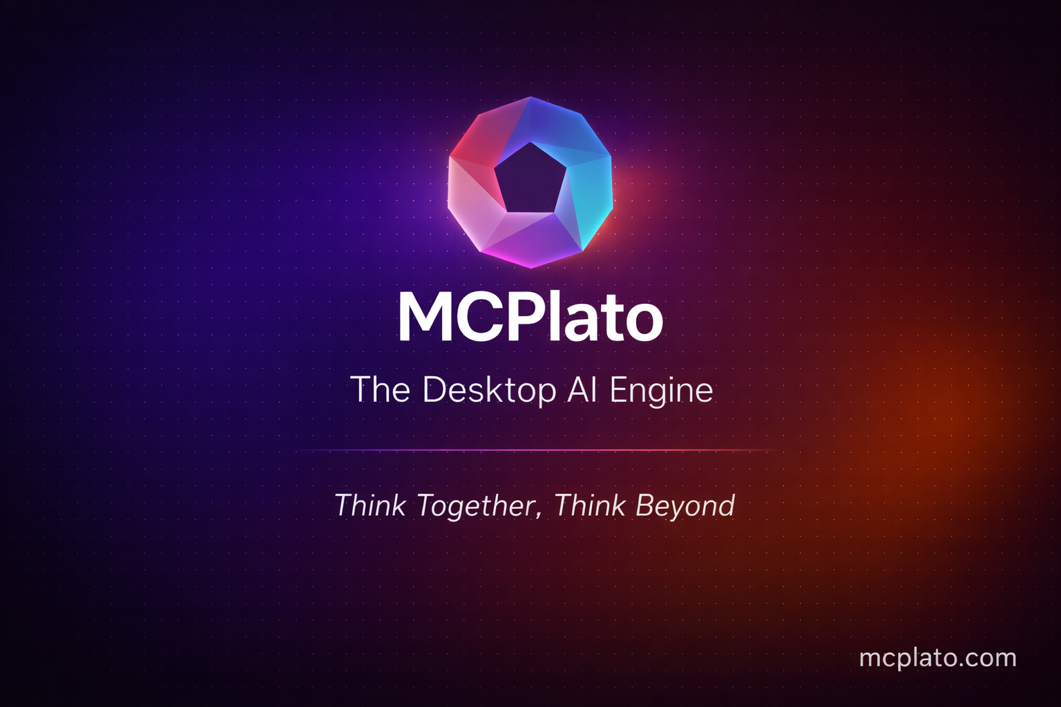 MCPlato — The Desktop AI Engine