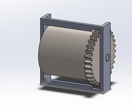 A rendering of the pixel design used for sprint 1 and 2