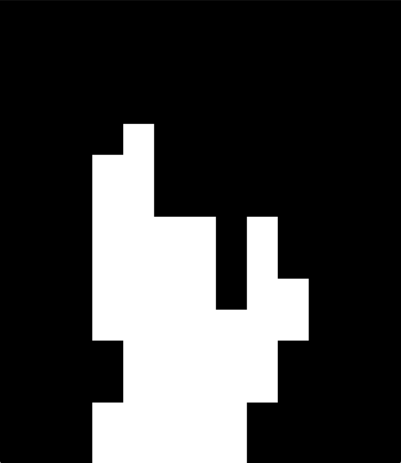Very pixelated final mirrored image