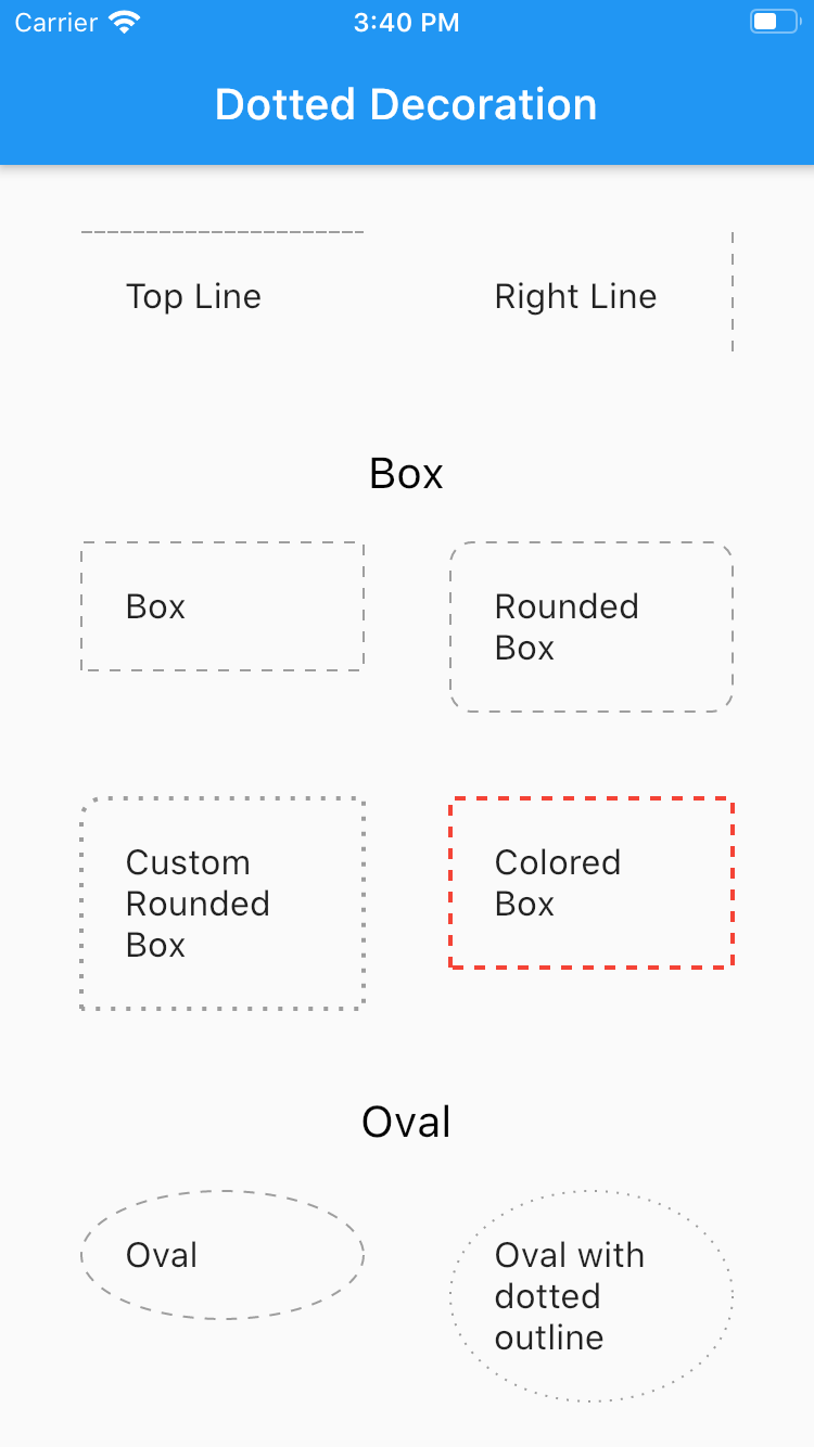 dotted_decoration - Dart API docs
