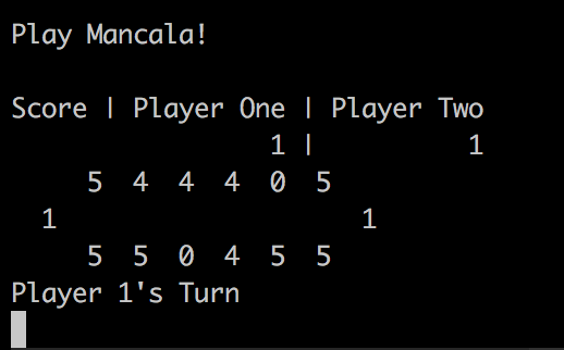 Mancala Terminal