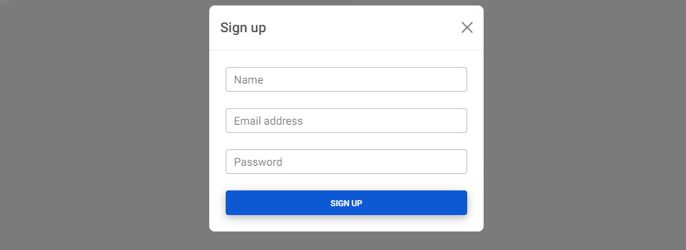 Bootstrap 5 Modal form