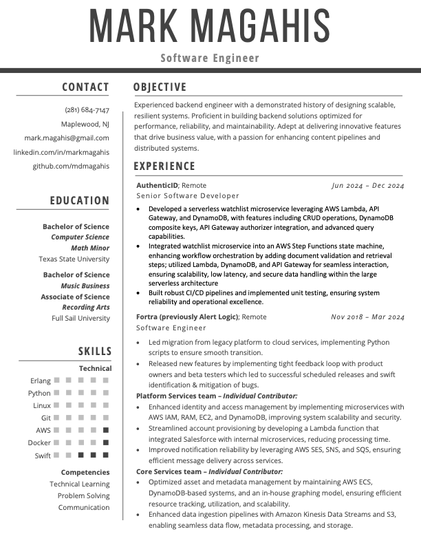 Résumé