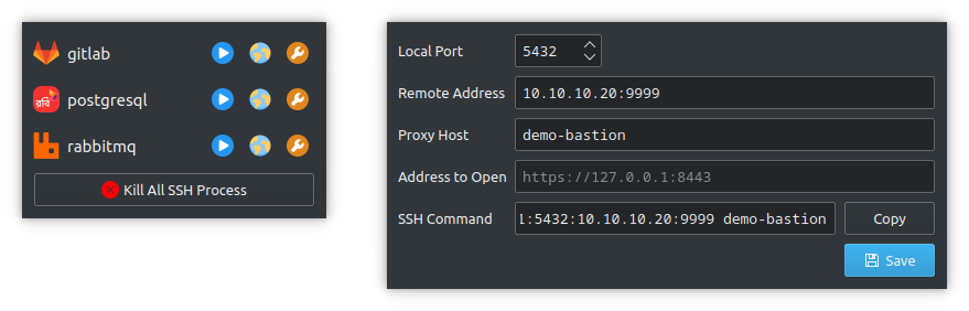 SSH Tunnel Manager