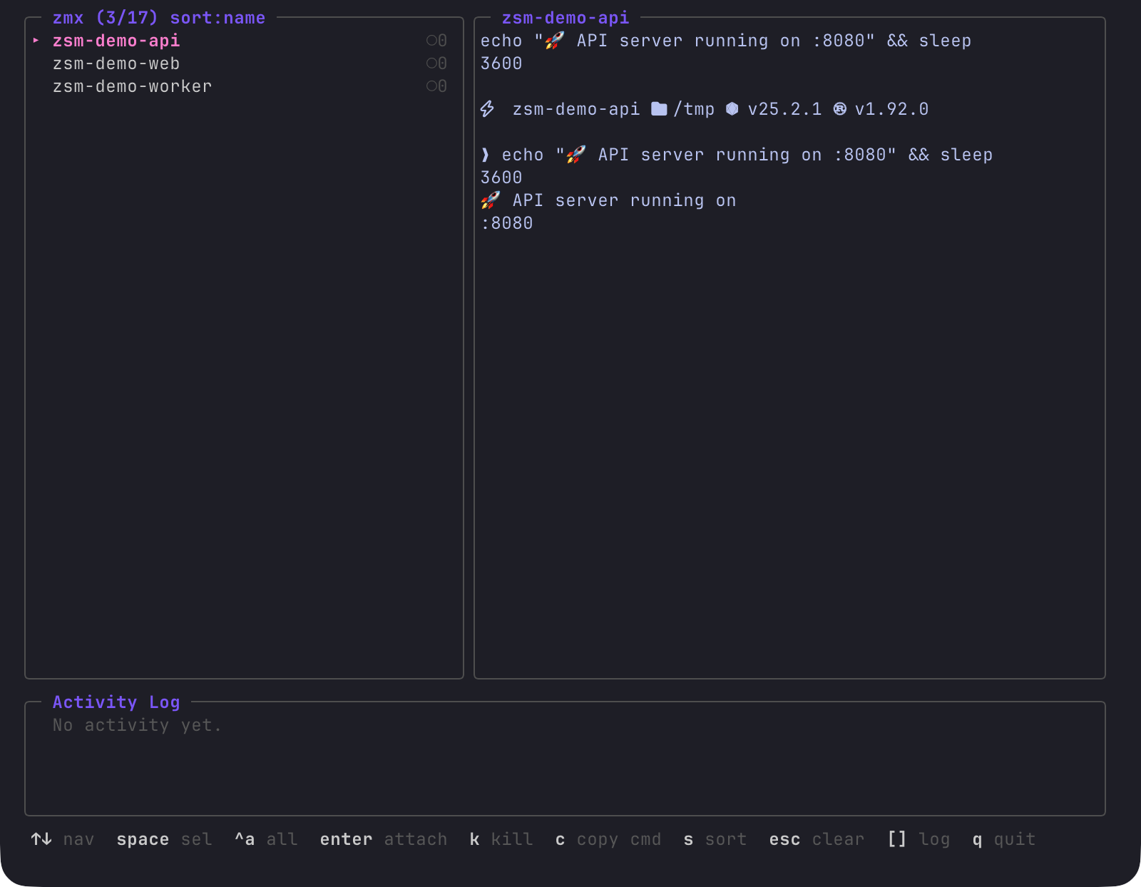 zsm screenshot