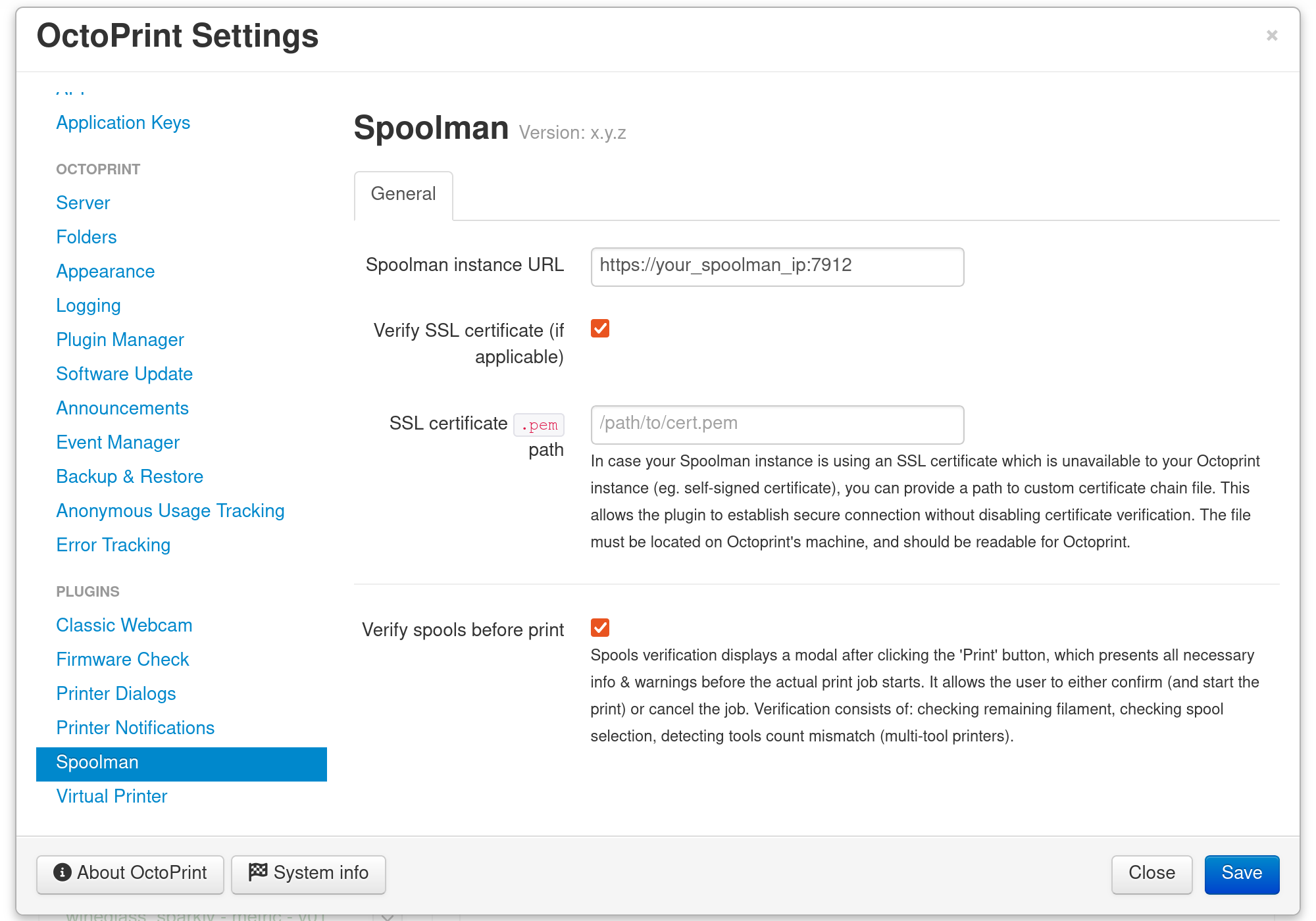 Showcase - Spoolman's setup