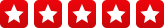 Five out of five stars