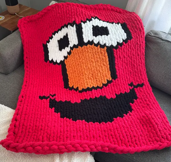 Elmo medium blanket