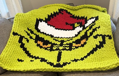 Grinch2 blanket