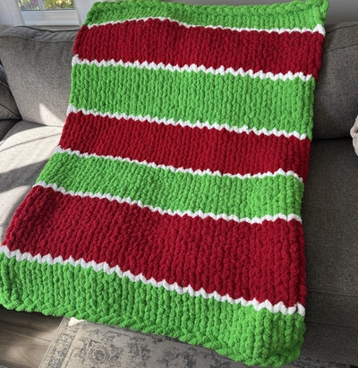 Red green blanket
