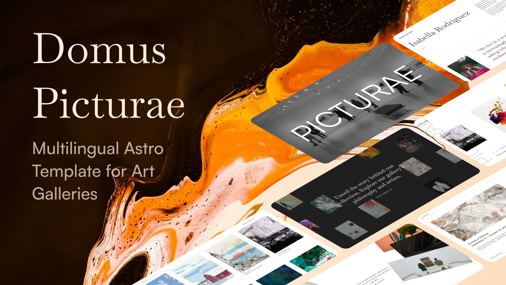 DomusPicturae 的网站界面截图