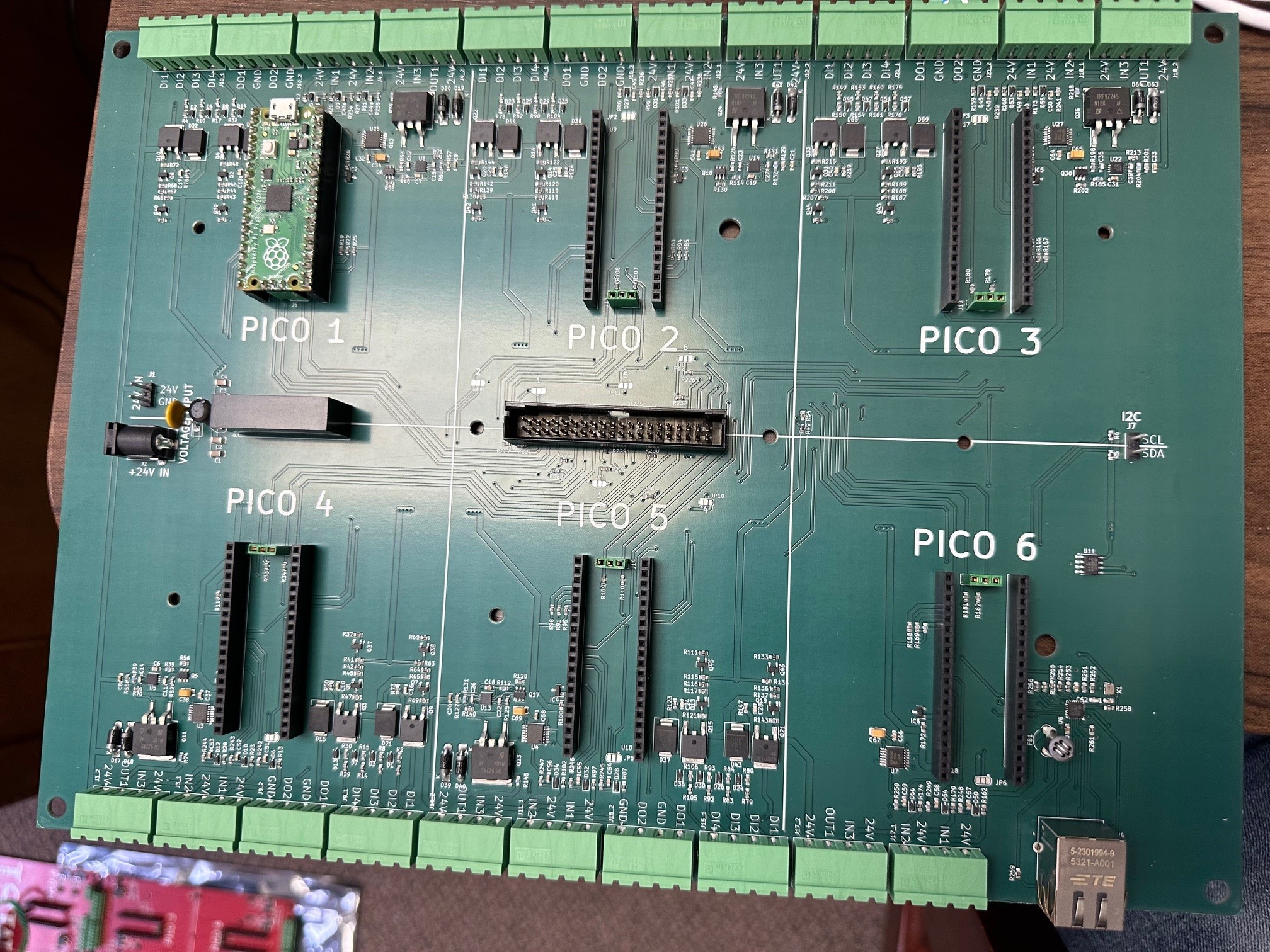 MS1 board, from the project README