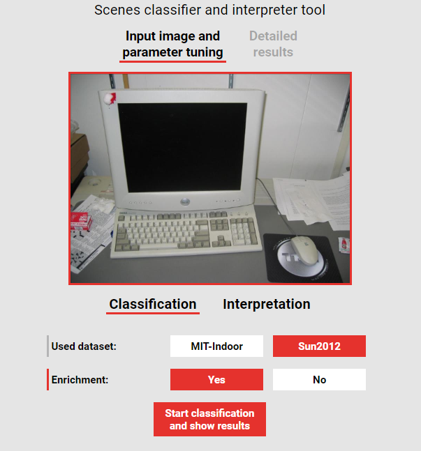 Application - Data input