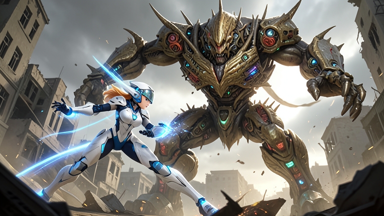 Overwatch enthüllt D.Mon mit Mech-Roboter Beast im Kampf