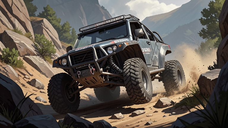 Over the Hill, Art of Rally Devs' Off-Roader, Launches October 14