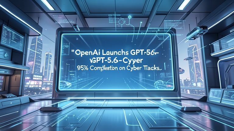 OpenAI Launches GPT-5.6-Cyber with 95% Completion on Cyber Tasks