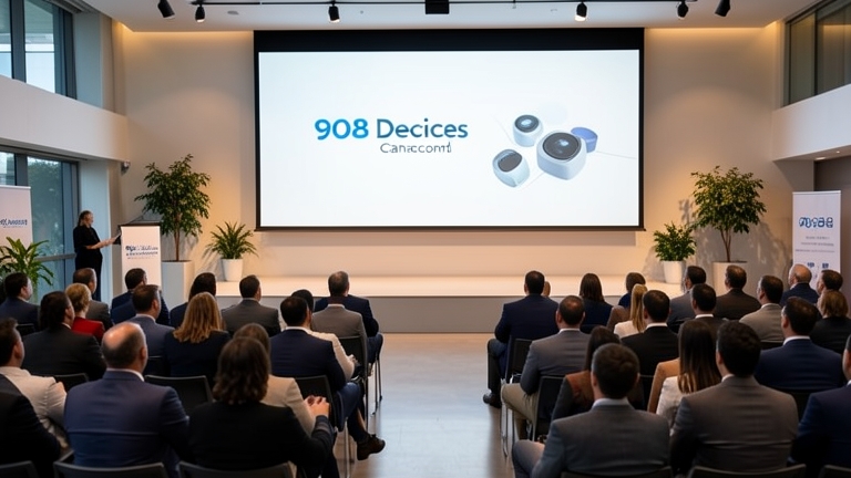 908 Devices revela efectivo, subvenciones y nuevos productos en Canaccord