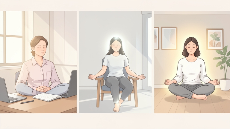 Drei Meditationstechniken für mehr Gelassenheit im Arbeitsalltag