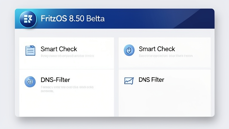FritzOS 8.50 Beta bringt Smart Check und DNS-Filter
