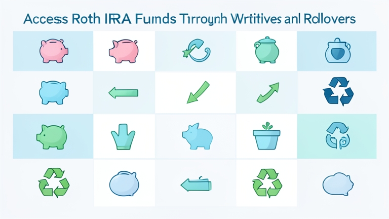 How to Access Roth IRA Funds via Withdrawals and Rollovers