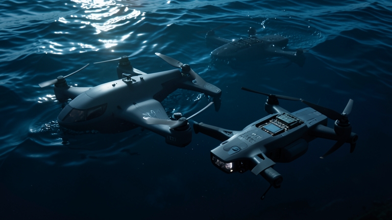 Drones navales británicos escondían componentes chinos que enviaban datos a China
