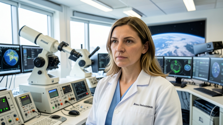 Esther Bastida, científica de la ESA, genera 4.000 eclipses al año