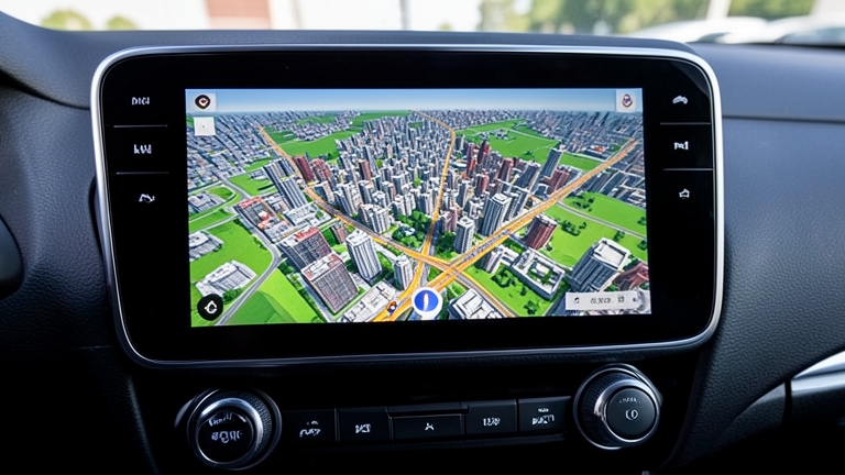 Android Auto 17.3 erhält Google Maps mit 3D-Kartenansicht