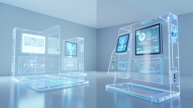 La tecnología transparente regresa y recupera el estilo Y2K