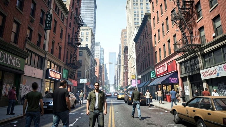Grand Theft Auto IV Cuts Plans for Living AI NPCs