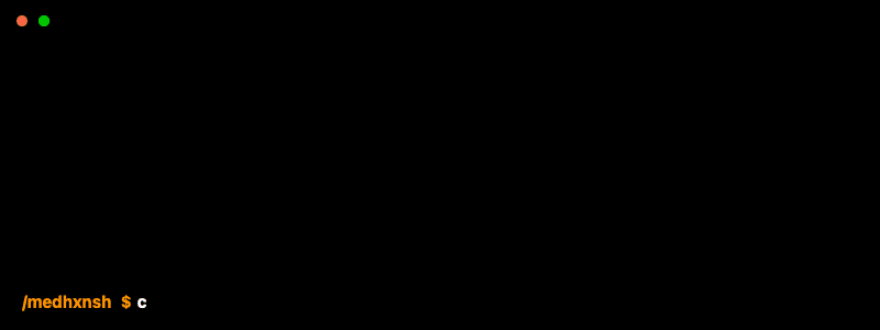 Terminal demo