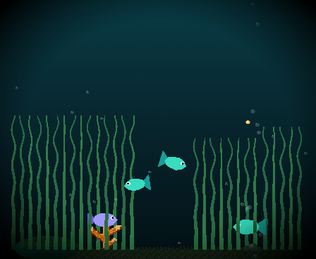 The coral on the day it is bought, AMONG the grass