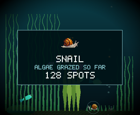 The snail's card