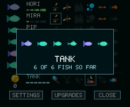 The tank's school at a glance