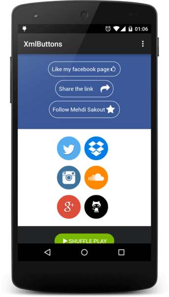 FancyButtons Android