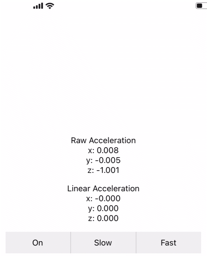 Linear Acceleration