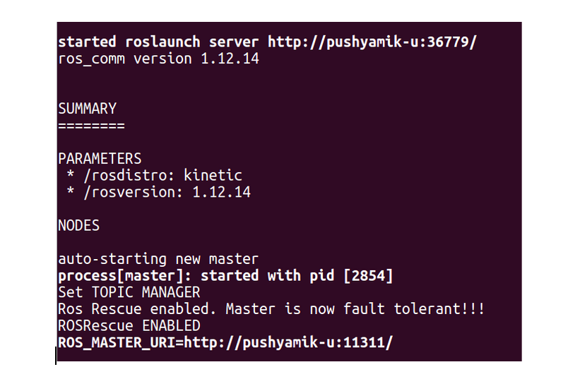 fault-tolerant master output