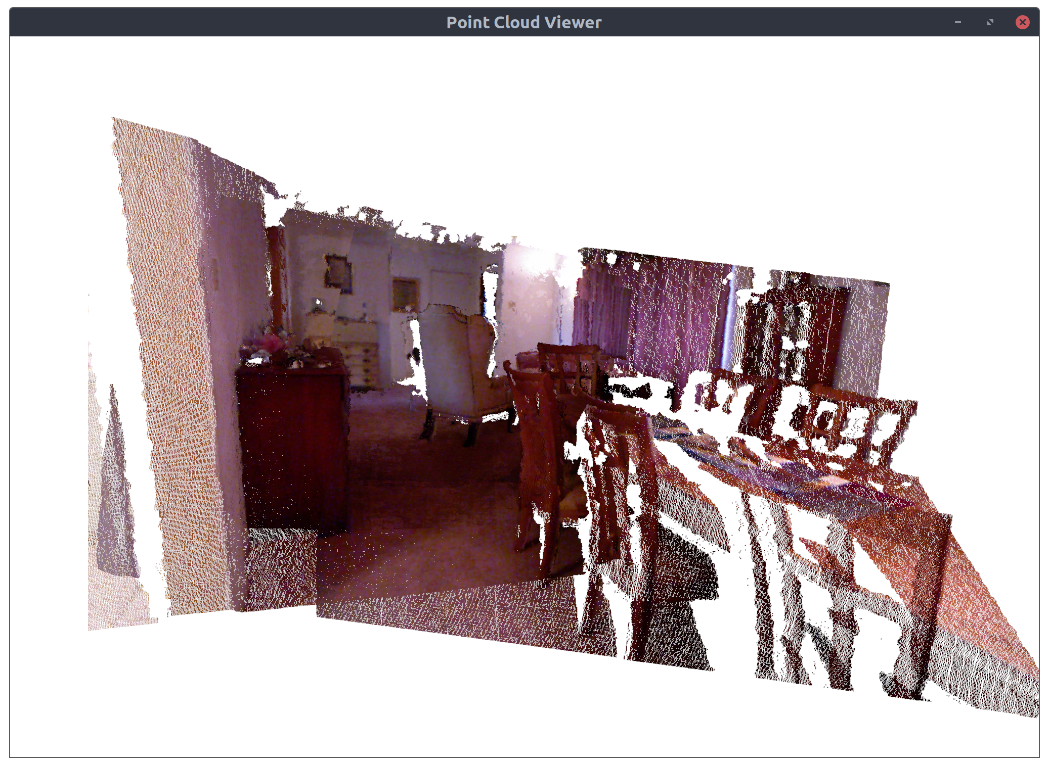 Pointcloud visulization