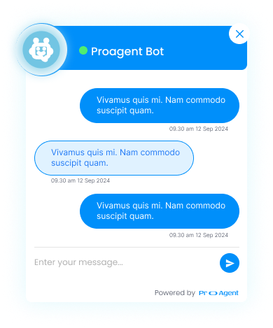 ProAgent Chat Interface
